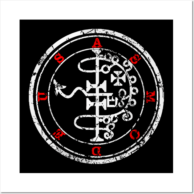 Asmodeus Sigil Wall Art by ArcaNexus